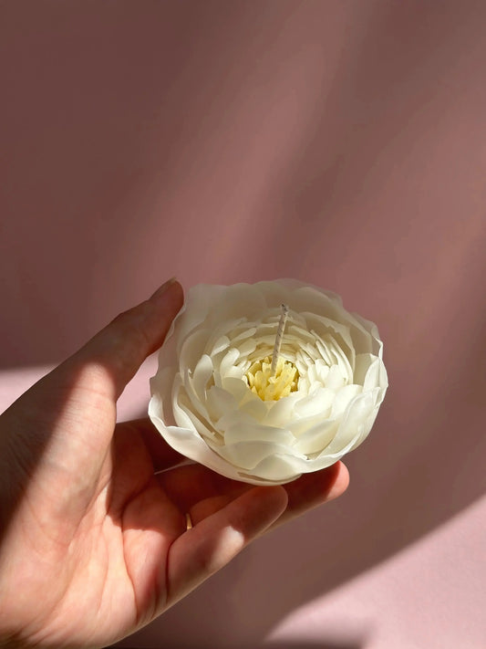 Bougie Pivoine White - Parfum Freesia PIVONIA