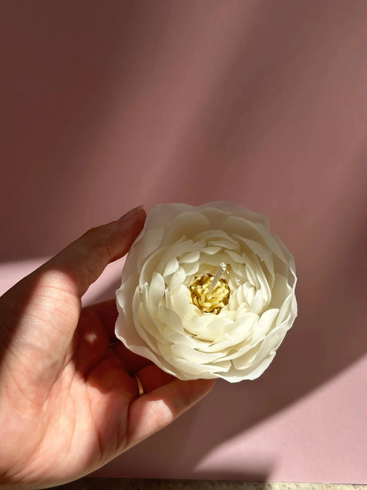 Bougie Pivoine White - Parfum Freesia PIVONIA